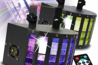 Efekt LED Derby 9x3W RGBW Mix Kolorów + Pilot