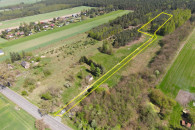 1664 M2 - działka uzbrojona - Glinno Kolonia II