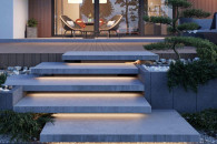 Lewitujące schody prefabrykat