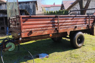 Rozrzutnik obornika, jednoosiowy