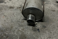 Nowy tłumik końcowy Fiat panda 2