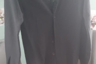 sweter czarny chłopiecy