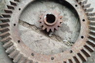 Koło talerzowe z kołem atakującym