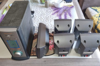 Wzmacniacz Lumatron DHT-2000 i 5 kolumn Pioneer