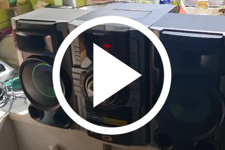 Wieża Hi-Fi Sony MHC-GT111 CD MP3 USB Radio EQ